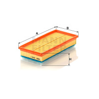 Фильтр воздушный MANN-FILTER C 3088/1